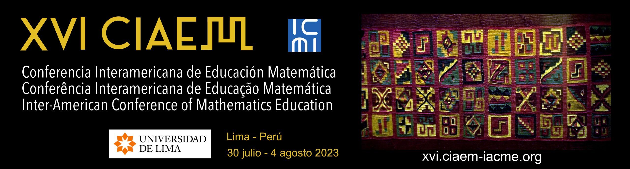 XVI Conferencia de Educación Matemática (XVI CIAEM)