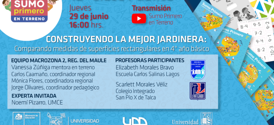 INVITACIÓN 12a. CLASE PÚBLICA PROGRAMA SUMO PRIMERO EN TERRENO