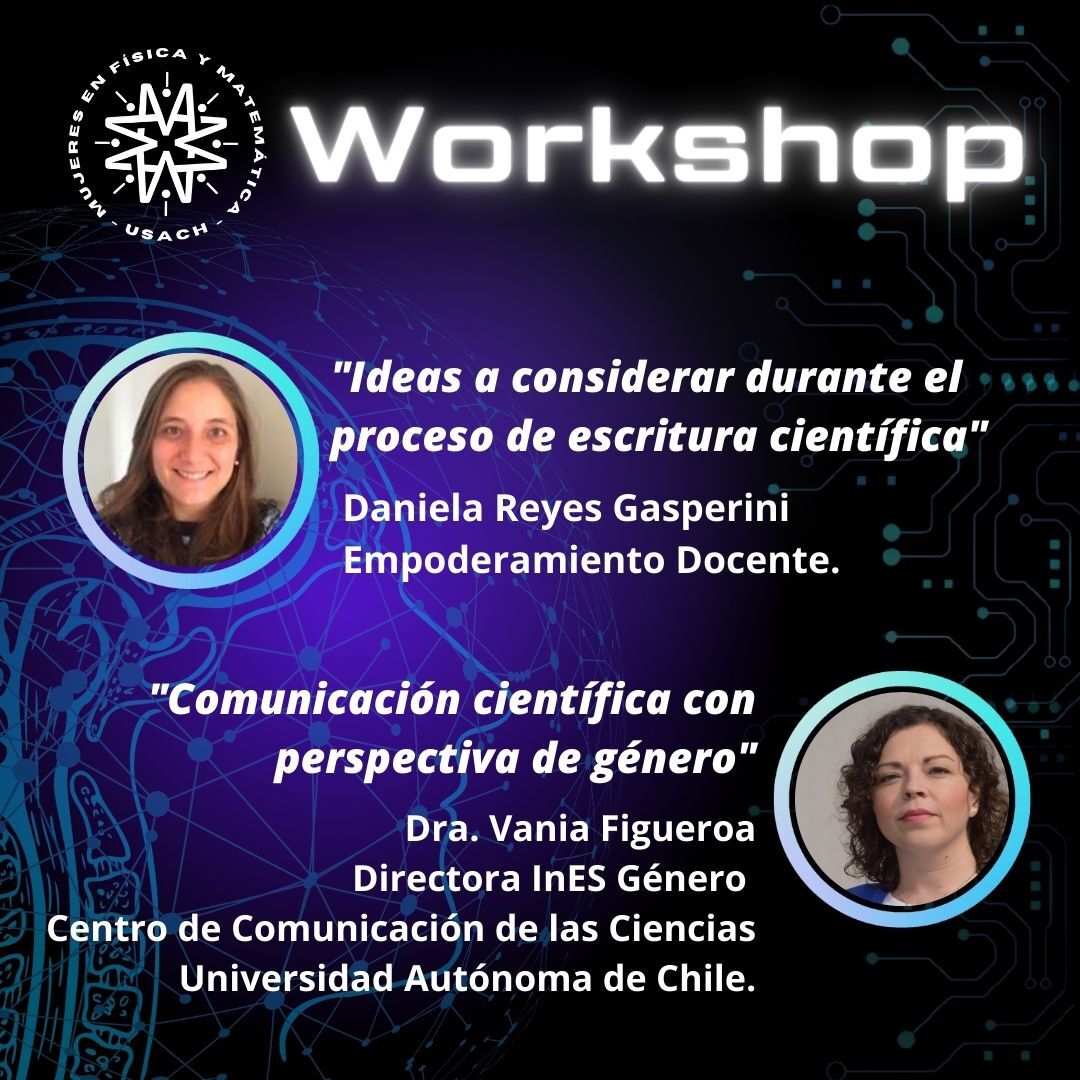 INVITACIÓN A WORKSHOP FACULTAD DE CIENCIA