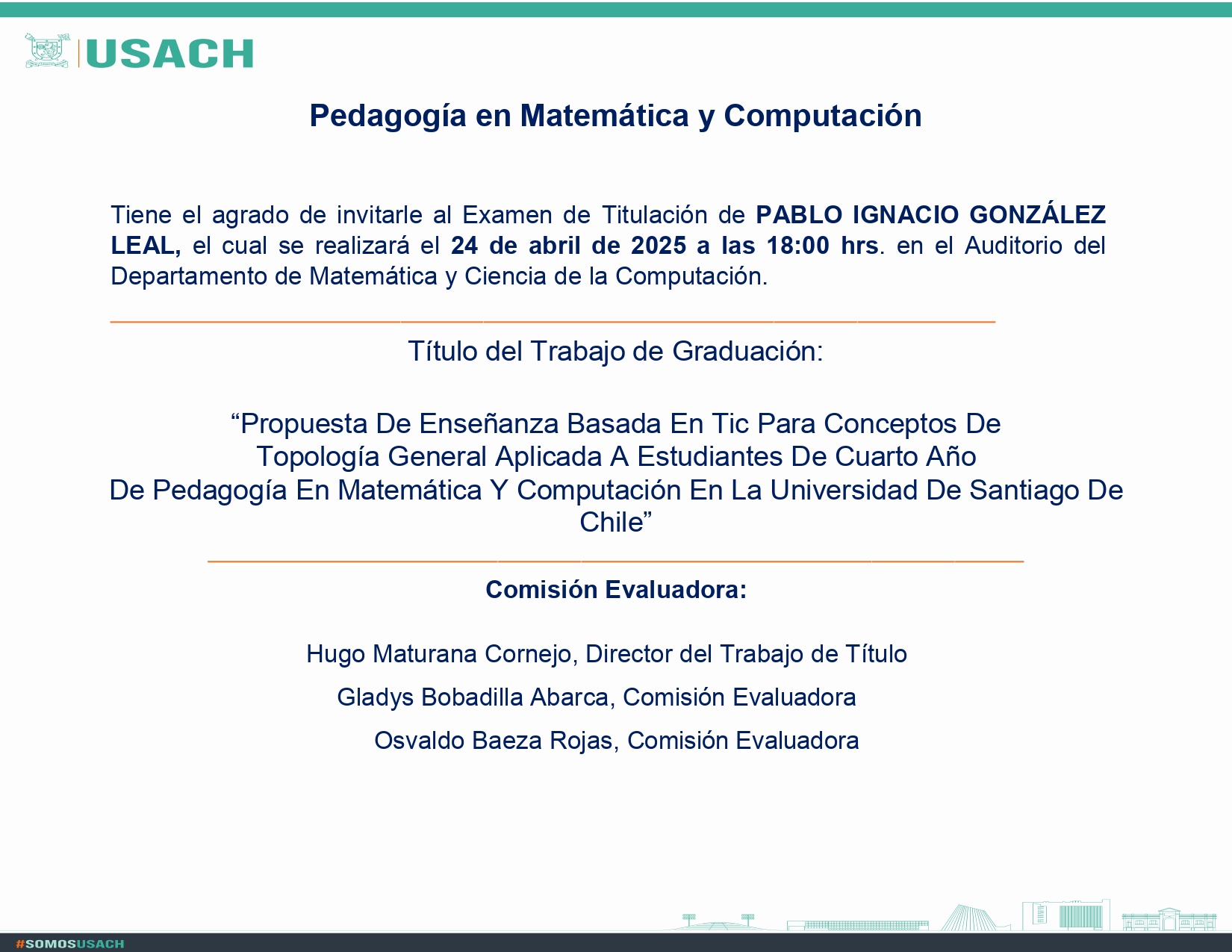 Invitación Defensa de Tesis Pablo González Leal