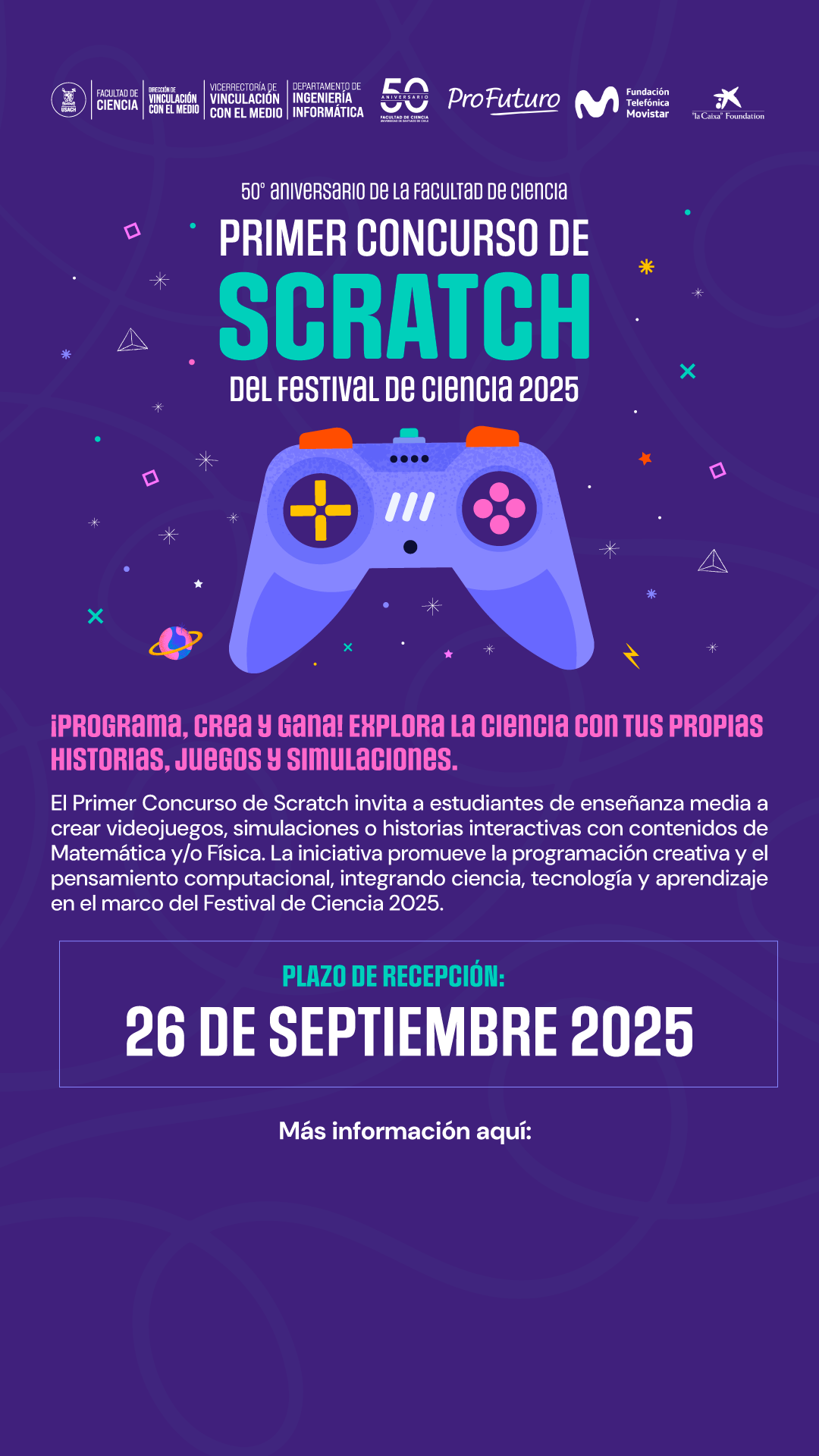 Primer Concurso de Scratch – Festival de Ciencia 2025